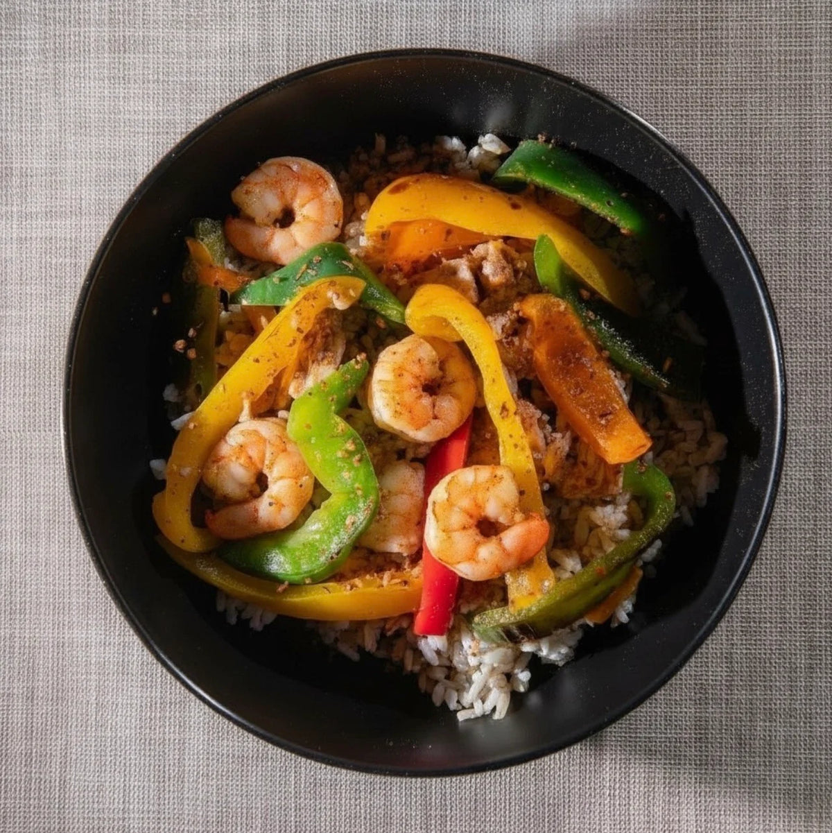 Shrimp Fajita Bowl