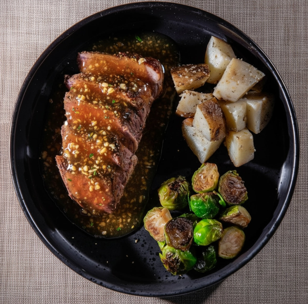 Garlic Herb Steak