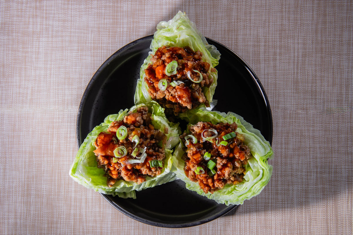Teriyaki Lettuce Boats