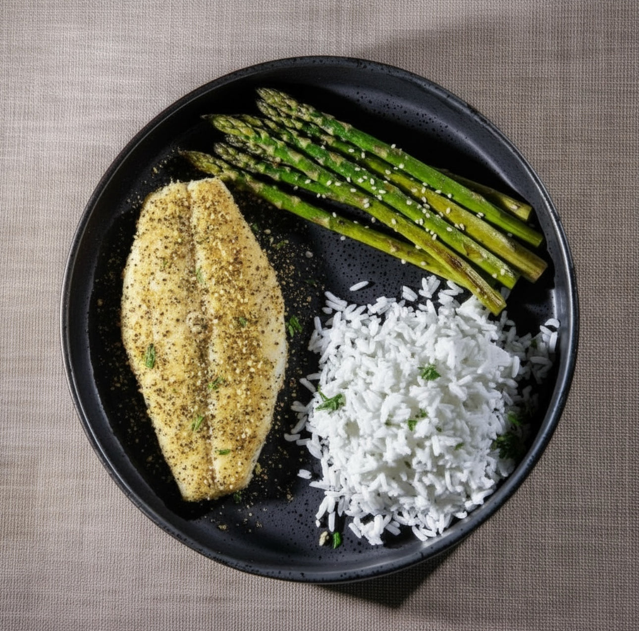Lemon Pepper Tilapia