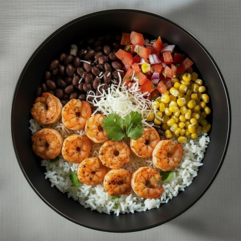 Shrimp Burrito Bowl
